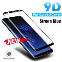 Full Cover Curved Tempered Glass For Samsung Galaxy S9 S8 Plus Note 9 8 Screen Protector On S7 S6 Edge Protective Film