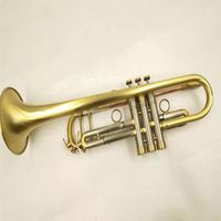 Nouvelle arrivée Margewate BB Tune Trumpet Brass plaquée Instrument de musique professionnel avec case buccale 3015