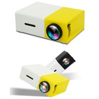 YG300 Pro LED Mini Projector 480x272 Pixel unterstützt 1080p HDMI-kompatible USB-Audio-Portable Home Media Video Player244s