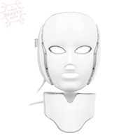 7 Color LED Portable Pon Light Mask Anti-aging Skin Rejuvenation Facial Care Beauty Machine for Home Salon Use Acne Therapy Wri268w