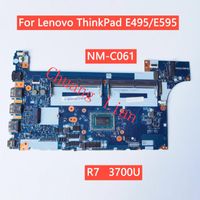 Motherboards For Lenovo ThinkPad E495 E595 Laptop Motherboard FE495 FE595 NM-C061 With CPU R7 3700U DDR4 100% Fully TestedMotherboards