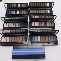 1PCS Makeup Eyeshadow 10 colors Palette Naughty Nude Rose Gold Shimmer Matte Eye shadow Pro Eyes Make up Cosmetics 6 Styles265V