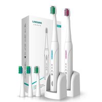 SN901 Ultrasonic Sonic Electric Toothbrush Rechargeable Tooth Brushes With 4 Pcs Replacement Heads 2 Minutes Timer Brush229t