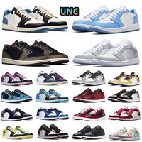 1s Basketball Shoes Low 1 Men Sports Trainer Fragment x Cact...