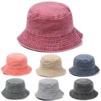 Berets PC Fashion Retro Buckte Hat Hate Cotton складной рыбац