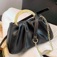 Akşam çantaları lüks çanta tasarımcısı kadın messenger vintage omuz çantası bayan gündelik tote kese deri crossbody siyah hobos bagsevening