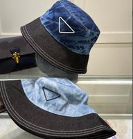 Tasarımcı Kovboy Kova Şapkası 2022 Yeni Erkek Kadın Denim Takılmış Şapkalar Güneş Bonnet Beanie Beyzbol Kapağı Snapbacks Açık Balıkçı Beanies Fedora Şapkaları