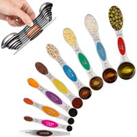 Spoons Bbkon Magnetic Measuring Set Dual Sided Stainless Ste...