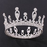 2021 Vintage Baroque Bridal Tiaras Accessories Gold Silver Colorful Crystals Princess Headwear Stunning Wedding Tiaras And Crowns12243