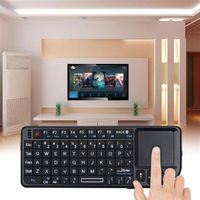 Tastiere wireless in retroilluminazione Mini mouse Air Mouse 2 4G Handhell ​​Touchpad per i giochi per il telefono Smart TV Box Android 2 4G Bluetooth312o271D