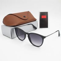 2021 Moda Güneş Gözlüğü Gözlük Güneş Gözlükleri Tasarımcı Erkek Kahverengi Kahverengi Kahverengi Kılıflar Siyah Metal Çerçeve 50mm Lensler For227U