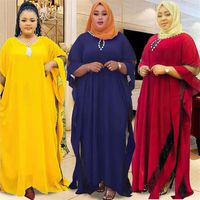 Ropa étnica ropa africana dashiki para mujeres abaya elegante gasto de gasa de gasa