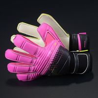 Support du poignet Soccer Professionnel gants de but Palm Soft Latex Football avec protection contre les doigts2191