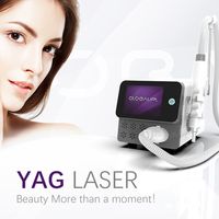 تصميم جديد قابل للتصميم ND YAG Laser Tattoo Removal Machine Price
