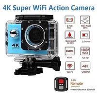 Ultra HD 4K 30fps Action Camera 30m waterproof 2.0' Screen 1080P 16MP Remote Control Sport Wifi Camera extreme HD Helmet Camc1904