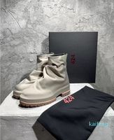 2022 남성 디자이너 고품질 패브릭 부츠 신발 - 그레이트 남성 아름다운 부츠 EU 크기 38-45