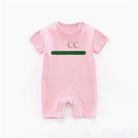 夏の幼児の赤ちゃんの幼い男の子のデザイナー服新生児ロンパーズ半袖コットンパジャマ0-18ヶ月キッズガールジャンプスーツ263b