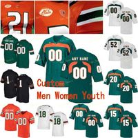 Miami Hurricanes #47 Michael Irvin College Football White Jersey