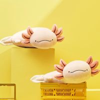 dibujos animados salamander peluche juguete suave muñeca relleno almohada de almohada de almohada de niña regalo bebé