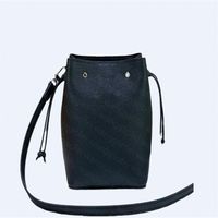 Purse Genuine Leather Bags Women Satchel Nano Lockme Bucket Top Handle Totes Bag Shoulder Bags Soft Crossbody Fashion Handbags Pur280C
