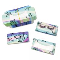 custom logo butterfly eyelash packaging case manufacturer em...