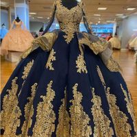Vestido Quinceañera Dorado Azul Marino al por mayor a precios baratos | DHgate Vestido Quinceañera Dorado Azul Marino al por mayor a precios baratos | DHgate