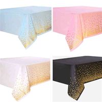 PE Tablecloth Party Accessories Table Cloth Disposable Cutle...