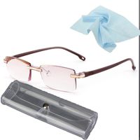Occhiali da sole uomini donne occhiali da lettura senza marcia anti -blu luce bifocale molto vicino al presbiopico occhiali da occhiali 1 1,5 2 2,5 4,0Sunglassi