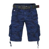 Pantanos cortos para hombres hombres de carga 2022 pantalones de verano ejército de bolsillo camuflaje bermudas longitud de rodilla macho ropa de algodón para hombres camuflaje de camuflaje