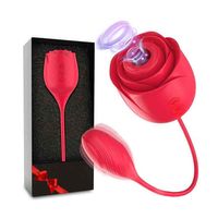 Vibratori NXY clitoride femminile e vagina Massager G-Spot Sex Toy Red Rose V288Z