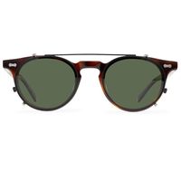 Sonnenbrille runde polarisierte Mode Doppellinsen Designer Herren Punk Vintage Driving Glasse KOMMEN MIT BOXSUNGLASSEN