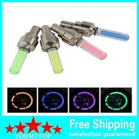 500pcs lot Firefly Spoke LED Wheel Valve Stem Cap Tire Motion Neon Light Lamp For Bike Bicycle Car Motorcycle Selling by youmytop282S