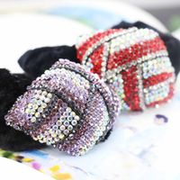 Hair Clips & Barrettes 48*64mm Wedding Headdress Rope Headband Headpiece Accessory Clip Inlaid Rhinestone Crystal Elestic Jewelry Making Des