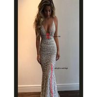 2022 Plus Size Arabic Aso Ebi Champagne Mermaid Beach Wedding Dress Spaghetti Lace Beaded Tulle Bridal Gowns Dresses ZJ2212748