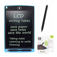 Dibujo de escritura LCD con tableta Stylus 8.5 "Oficina de escritura electrónica Tablero de dibujo digital Touch Pad for Kids ChristM2763