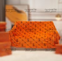Wild Orange Velvet Blankets Hipster High Quality Designer Bl...