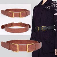 Cinturones FashionDouble Pin Hebellle Diseño de metal de metal de aleación para cinturón de cintura de doble cintura cinturón de alta calidad