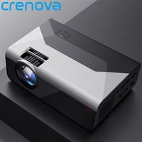 Crenova Mini -Projektor G08 3000 Lumen Optionaler Android G08C WiFi Bluetooth für Telefonprojektor Support 1080p 3D Home Movie312a