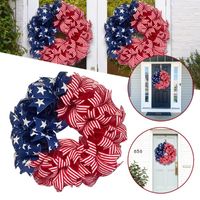 Decorative Flowers & Wreaths 40cm Wreath For Front Door Red ...