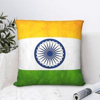 Cushion Decorative Pillow India Throw Case National Flag Short Plus Cushion Covers Home Sofa Chair Decorative BackpackCushion Decorative Cus