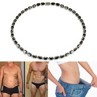 Pendant Necklaces Women Black Magnetic Necklace Beads Hematite Stone Therapy Slimming Health Care Weight Loss For Men
