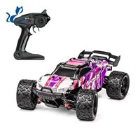 EMT O3 4WD Remote Control Monster Race& Off-road Truck RC Car Toy High-Speed-36 KM H Differential Mechanism Cool Drift LED Lights Kid Christmas Boy Birthday Gift 2-1