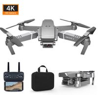 E68 Drone with 4K Camera Adults& Kid Aircraft Remote Control Plane Toy Mini Quadcopter Cool Things Christmas Gift WIFI FPV Track Flight Drones 2 Vs S70 E58 Pro E88 LSRC