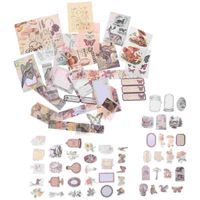 Gift Wrap Sticker Paper Stickers Washi Scrapbooking Decorative Journaling Decal Crafts Kids Card Diy Laptop Diary Adhesive SelfGift
