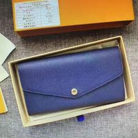 M62125 Empreinte Leather SARAH WALLET Women Embossed Envelope Style Long Wallet Card Holder Case Iconic L Flower Wallets Clutch Pu265n