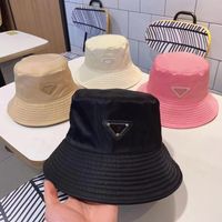 Diseñadores para hombres sombrero de cubo para mujer sombreros ajustados al sol