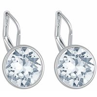Fashion Jewelry Crystal from Swarovski Elements 2018 New Dangle Drop Earrings For Women Bijouterie White Gold Plated 22467270F