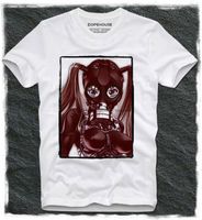 Мужские футболки DOPEHOUSE футболка аниме манга хентайская газовая маска порно сексуальная девушка БДСМ СМ Япония