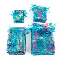 7x9cm 9x12cm Colorful Organza Bags Jewelry Packaging Bags We...