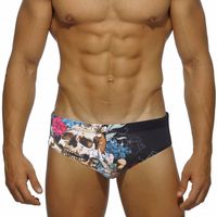 Yaz Mens Yüzme Özetleri Seksi Düşük Bel Bikini Mayo Moda Erkek Naylon Hızlı Kuru Nefes Alabilir Mayo Plajı Sörf Mayoları 220520